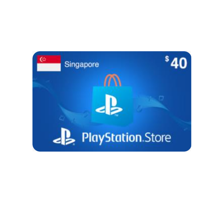 Play Station Store Gift Card S$ 40 SGD