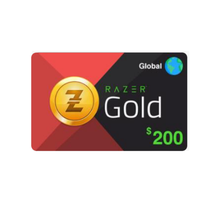 Razer Gold PIN $200 USD (Global) US Region