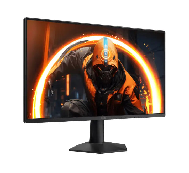 The AOC 24G50Z 260Hz 1080p gaming monitor set up on a sleek RGB pro gaming desktop in Yangon, Myanmar.