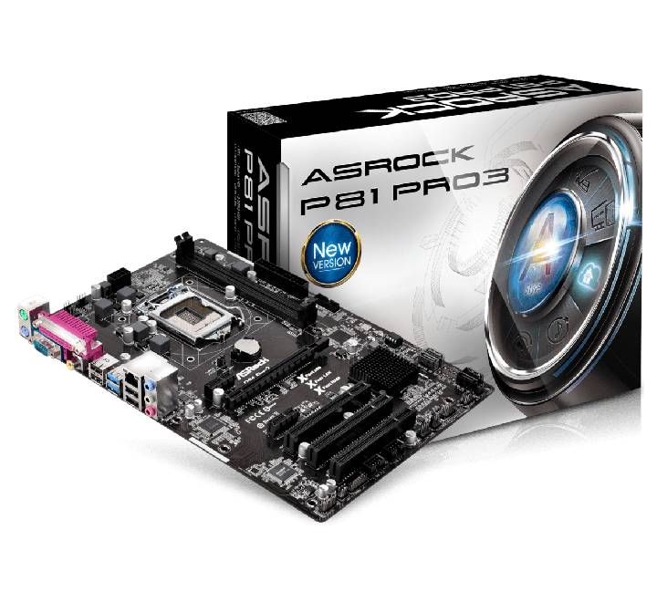 ASRock P81 Pro3 Intel LGA 1150 ATX Motherboard