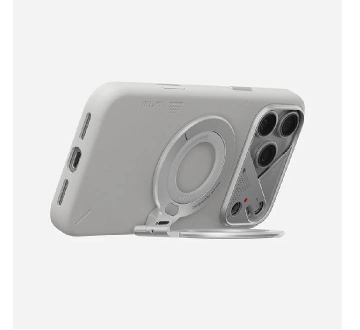 AULUMU G09 Infinite 360 Magnetic Stand (3-Axis Rotation) Silver
