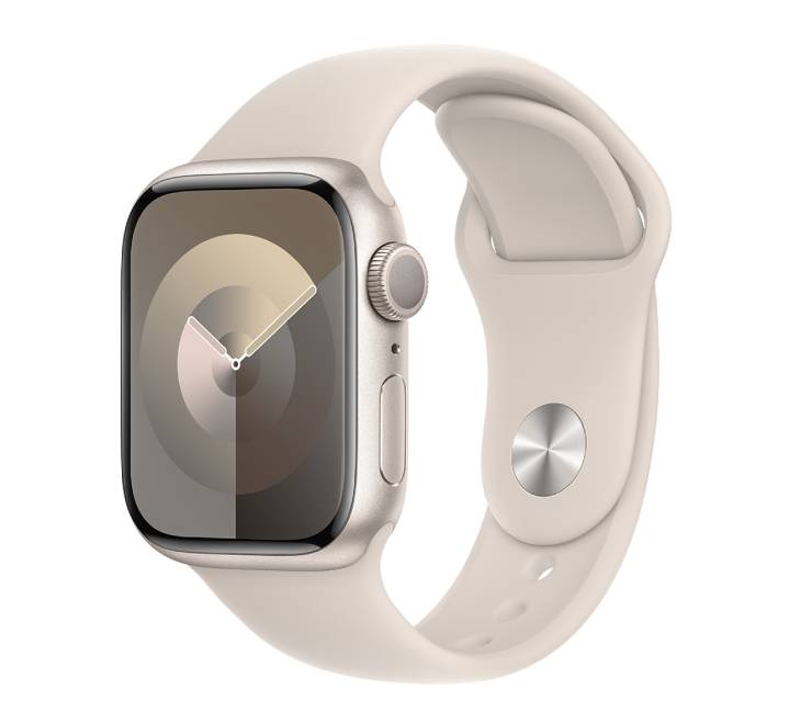 Apple Watch Series 9 GPS 45mm Starlight Aluminium Case with