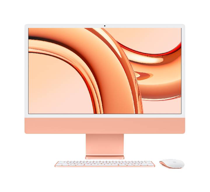  Apple 2023 iMac All-in-One Desktop Computer with M3 chip:  8-core CPU, 8-core GPU, 24-inch Retina Display, 8GB Unified Memory, 256GB  SSD Storage, Matching Accessories. Works with iPhone/iPad; Blue :  Electronics