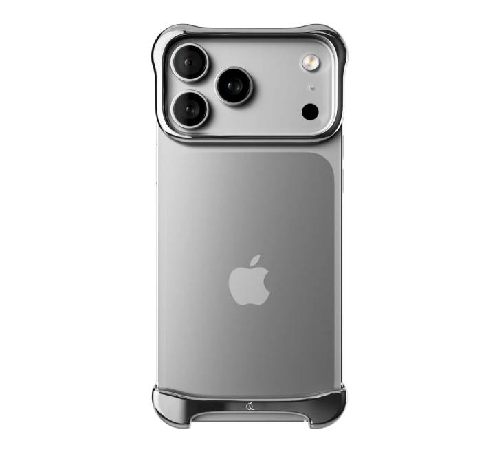 Arc Pulse Aluminum Polished Silver for iPhone 17 Pro (Silver)
