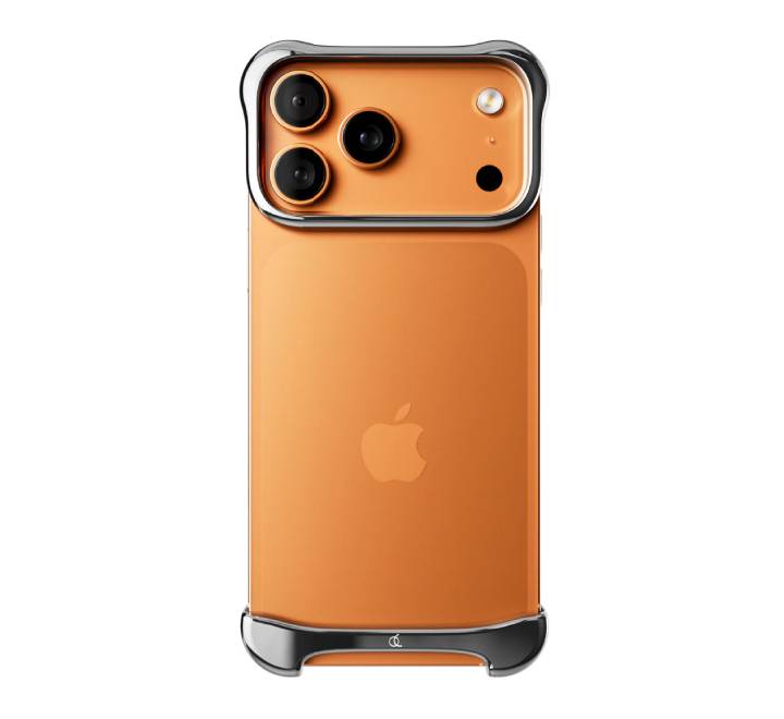 Arc Pulse Aluminum Polished Silver for iPhone 17 Pro (Silver)