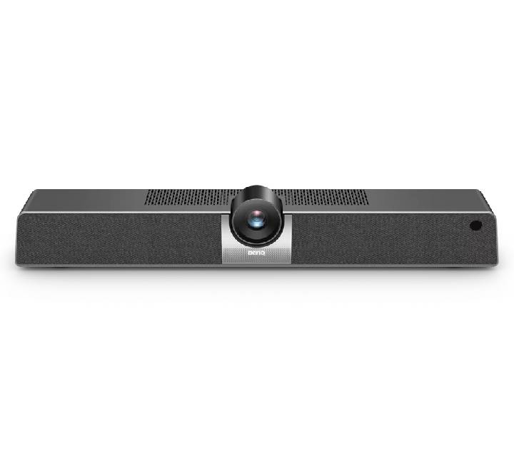 Rear view of BenQ VC01A showing HDMI, USB 3.0, and LAN ports for easy meeting room setup.