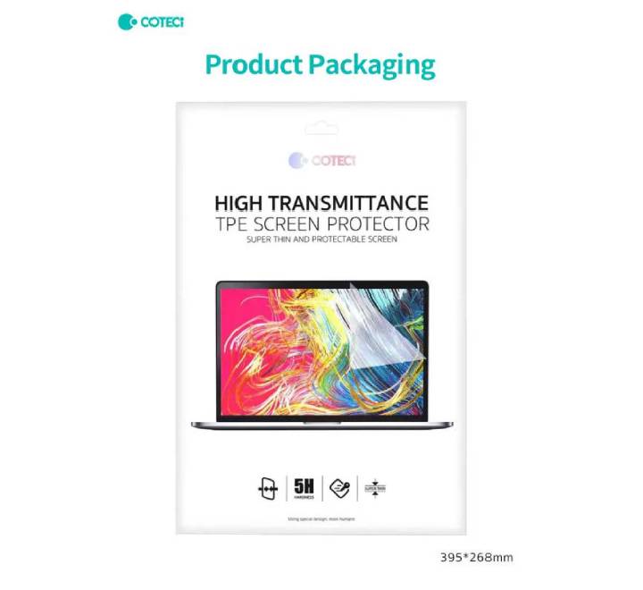 COTECi Anti-blue Screen Protector for MacBook MB Air 13" (2026-2022 M5/M4/M3/M2)