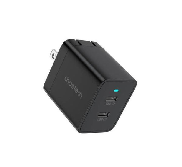 Choetech Dual Type-C PD40W Wall Charger (Q5006) Black
