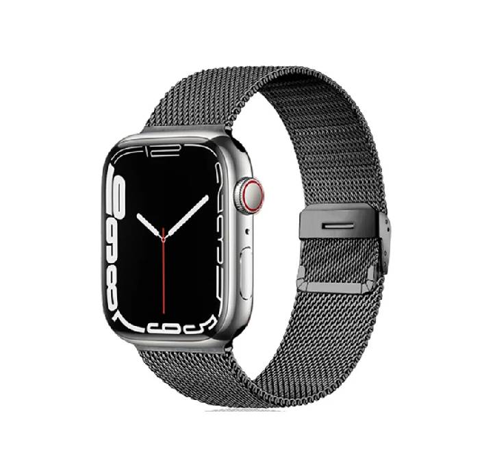 Coteci Watch Steel Braided Magnetic Absorber Band (38/40/41 mm) Gray