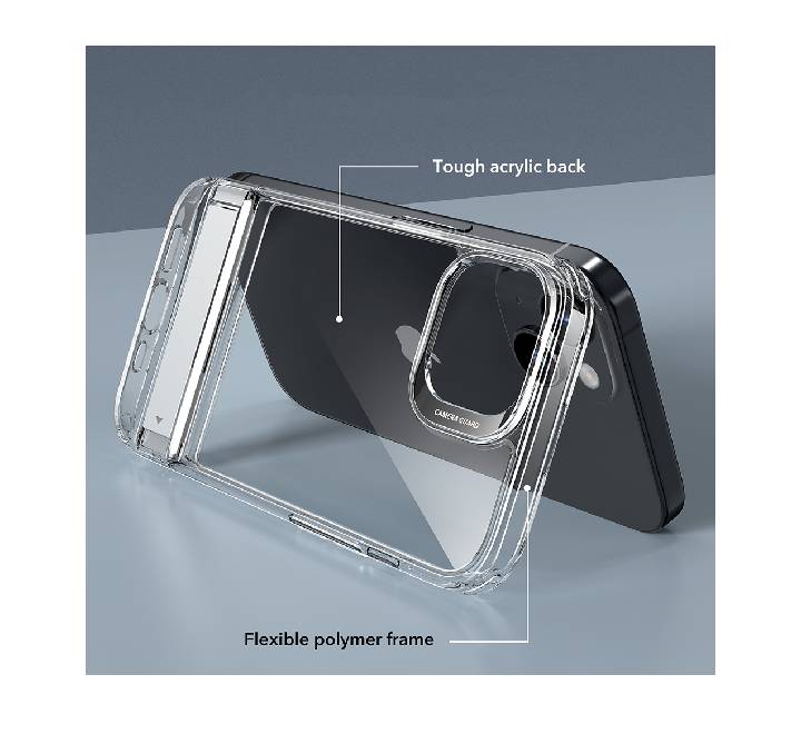 ESR Boost Kickstand Case iPhone 15 Plus Clear