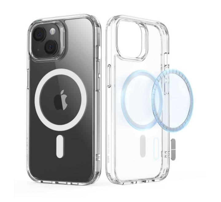 ESR Classic Hybrid Case (HaloLock)iPhone 15 Pro Max Clear