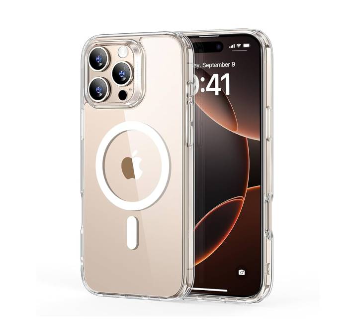 ESR Classic Hybrid Clear Case Camera Control For iPhone 16 Pro Max