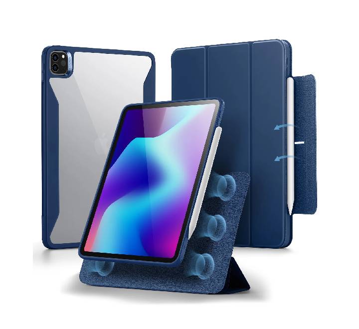ESR Rebound Hybrid Case 360 for iPad Pro 12.9 (2022/2021) Navy Blue