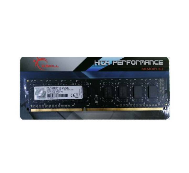 G.SKILL F3-1600C11S-2GNS 2GB 1600MHz DDR3 RAM – image 2
