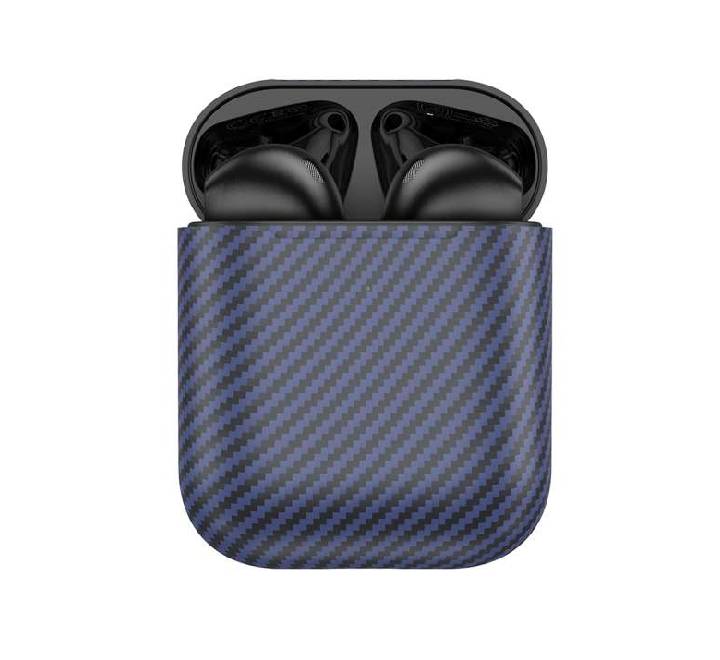 Hoco EW41 Plus True wireless stereo headset(carbon fiber pattern version) Blue