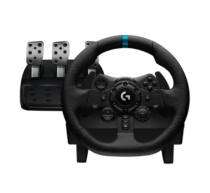 Logitech G923 Racing Wheel and Pedals For PS5 , PS4 and PC