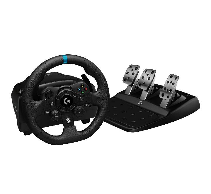 Logitech G923 Racing Wheel and Pedals For PS5 , PS4 and PC