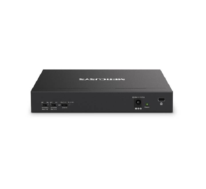 MERCUSYS MS110P (10-port 10/100Mbps Desktop Switch With 8-Port POE+)