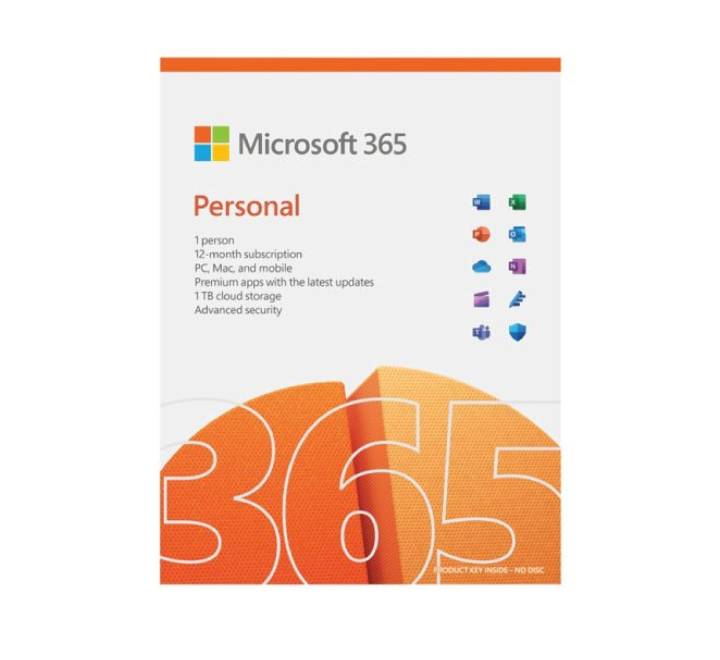 Microsoft Office 365 Personal English APAC EM Subscription P8 Medialess (1 User 1 Year)