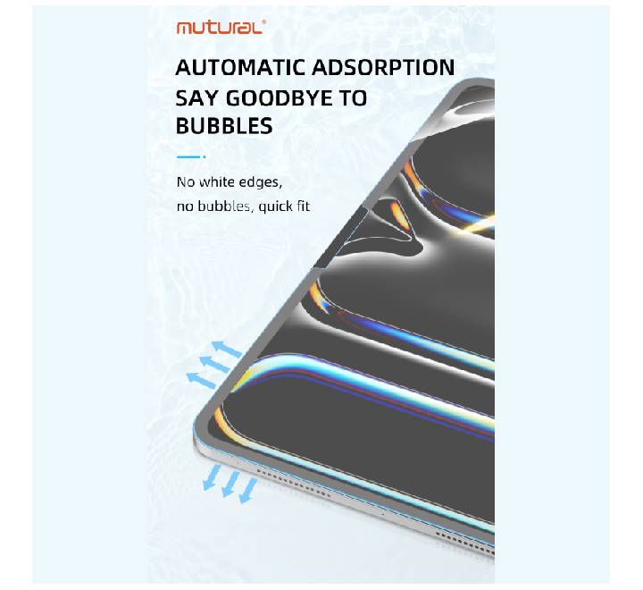 Mutural iPad Tempered Glass for M4/ M3/ M2 Air 11" & 13" (Tempered)