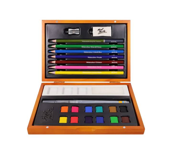 Mont Marte Watercolor Paints Premium 24 pc.