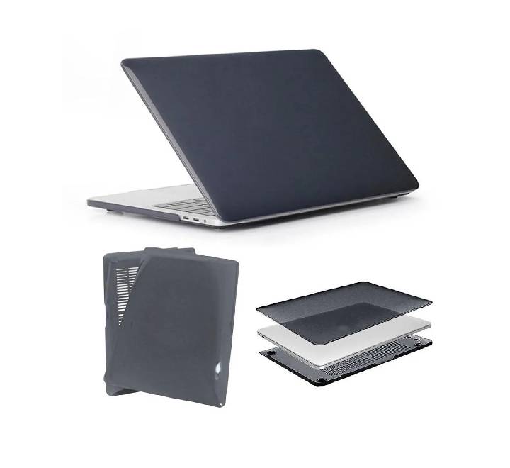 COTECi Universal Crystal Macbook Case for MB Air 15" (2026-2022 M5/M4/M3/M2) Black