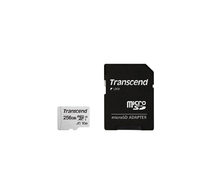 Transcend microSDXC 300SA 256GB Class 10 UHSI U3 V30 A1