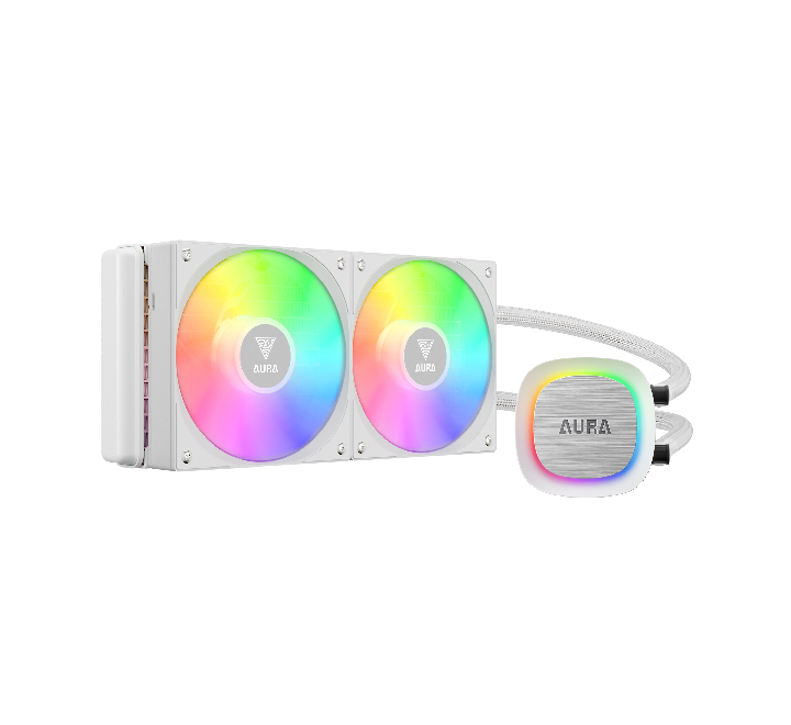 Gamdias AURA GL240 V2 White 240mm Argb Preto