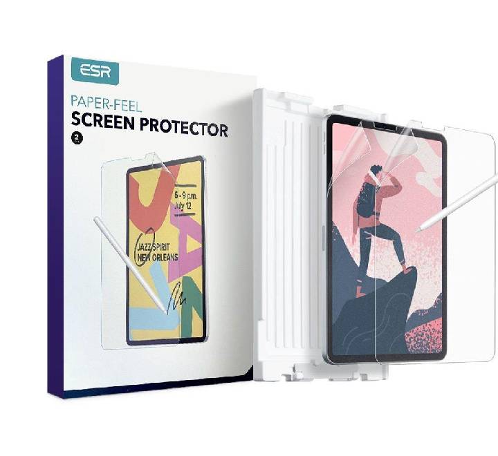 ESR Paper-Feel Screen Protector, Compatible with iPad Pro 11 (2024), 2 Pack