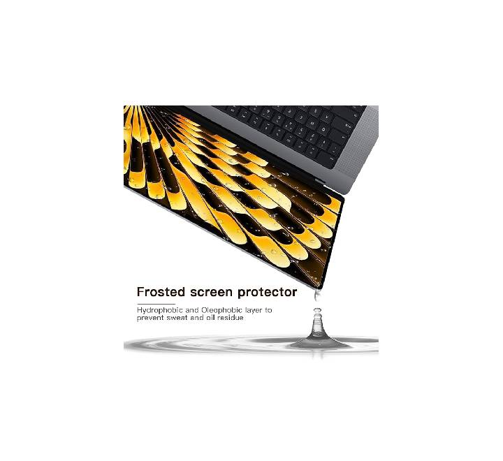 COTECi MacBook Screen Protector for MB Air 15" (2026-2022 M5/M4/M3/M2) (Transparent)