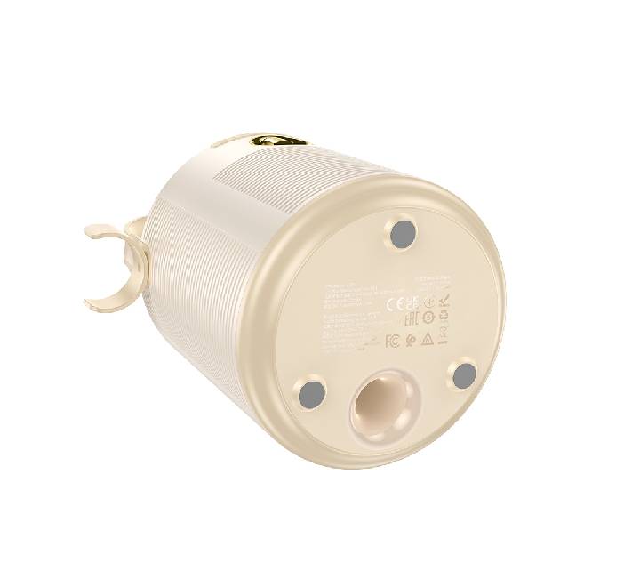 Hoco BS59 Pearlescent BT speaker with mic (beige)