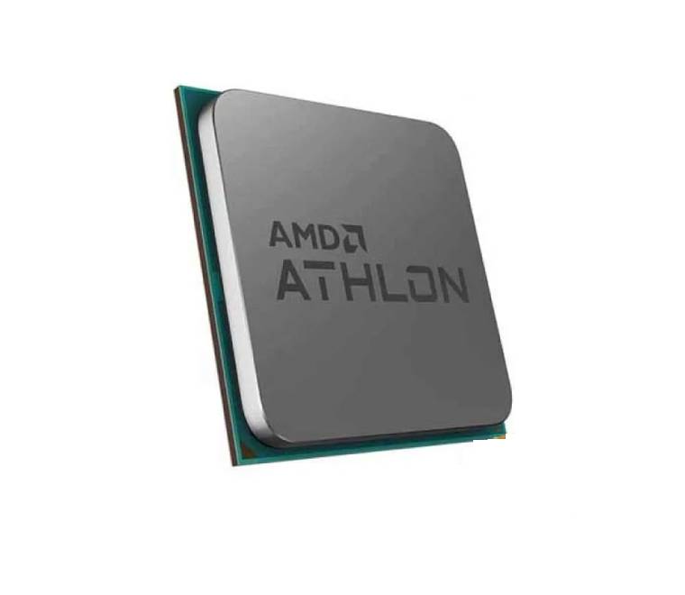 AMD Athlon 3000G processor official retail box showing integrated Radeon Vega 3 graphics, available at the best price in Myanmar.
