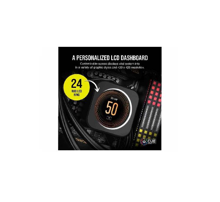 Corsair(CS-CW-9060056-WW)iCUE Elite CPU Cooler LCD Display Upgrade Kit
