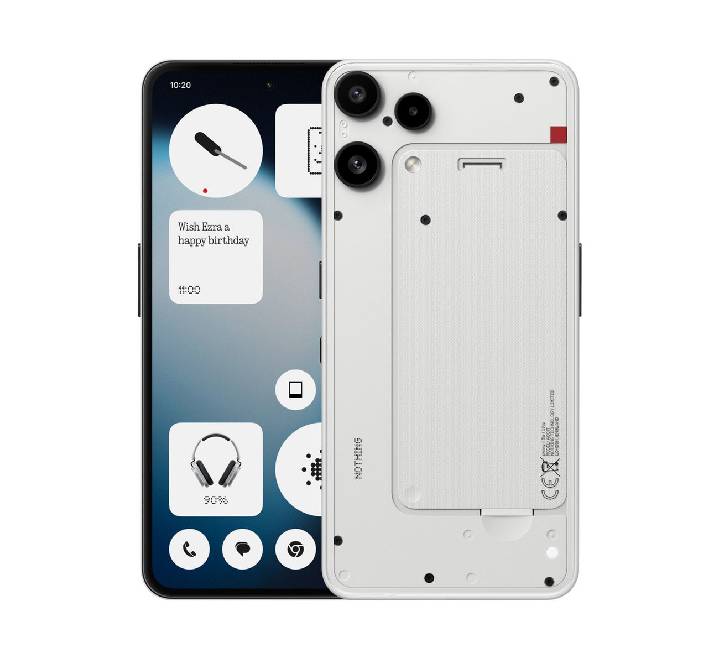Nothing Phone 3(a) Lite (8GB/256GB) White – ICT.com.mm