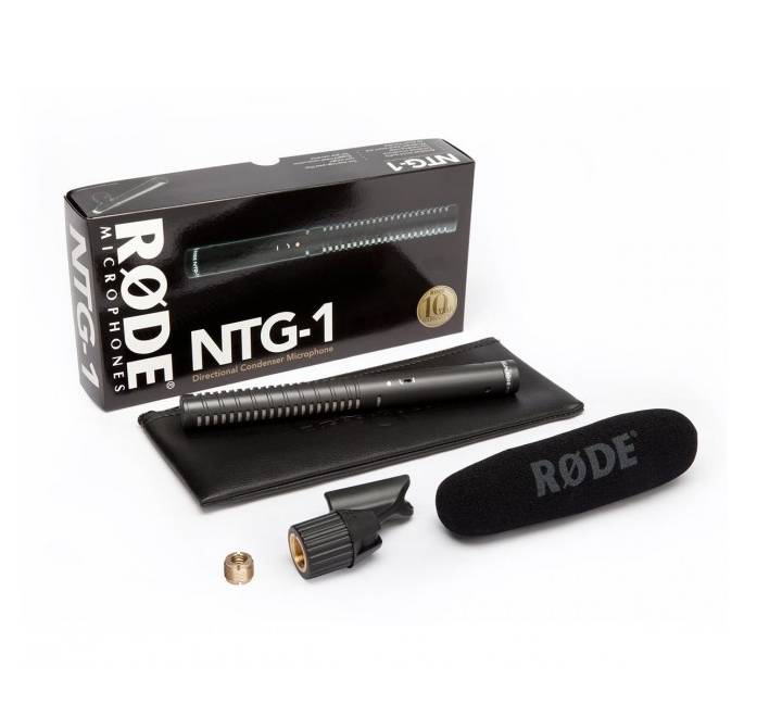 RODE NTG1 Directional Super Cardioid Condenser Shotgun Microphone
