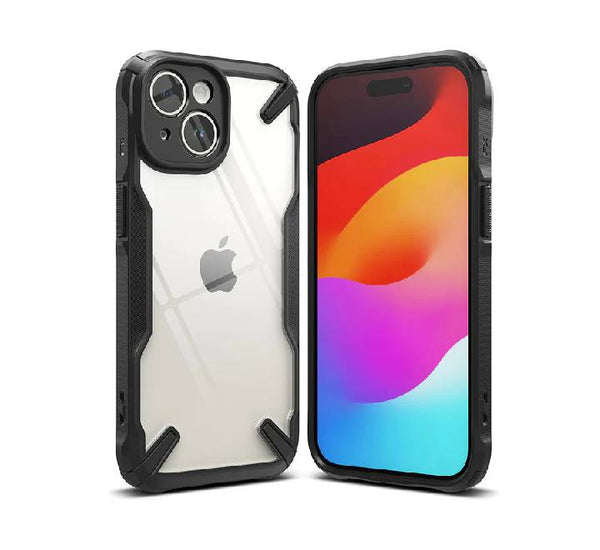 Ringke Fusion X Case for iPhone 15 Plus (Black)