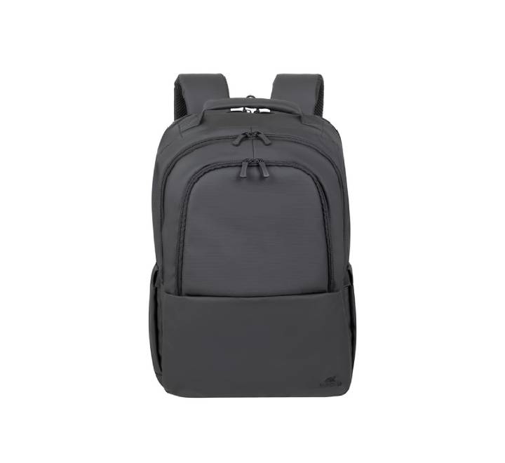 Rivacase 8435 black coated ECO 15.6 inch laptop backpack for rain protection in Myanmar.