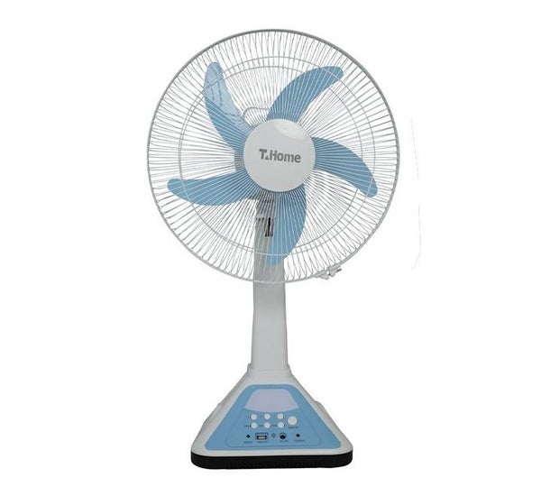 T-Home TH-FT14F23DC  14" Rechargeable Oscillating Fan