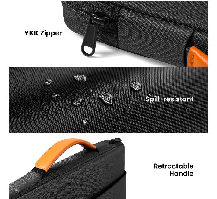 Tomtoc Defender-A22 Laptop Handbag for 14" Universal (Black)