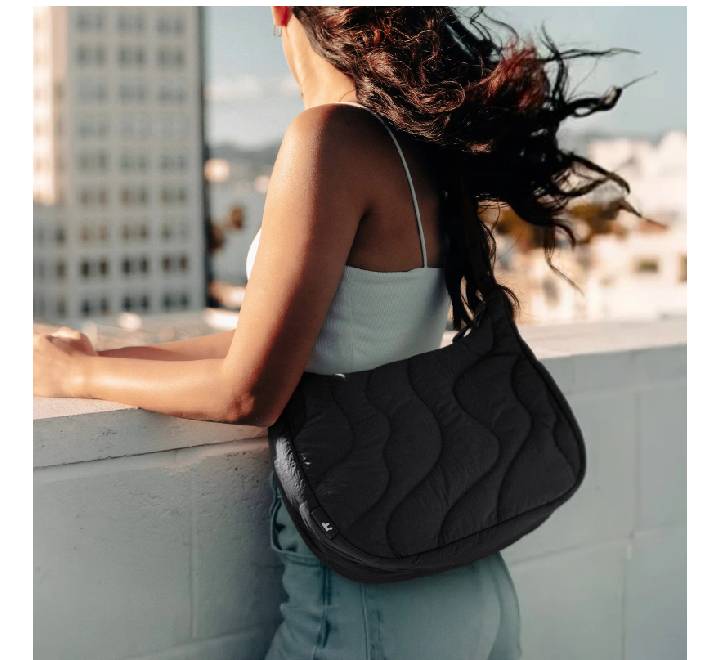 Tomtoc Terra-T34 Puffy Crossbody Bag (Lavascape / M Size)