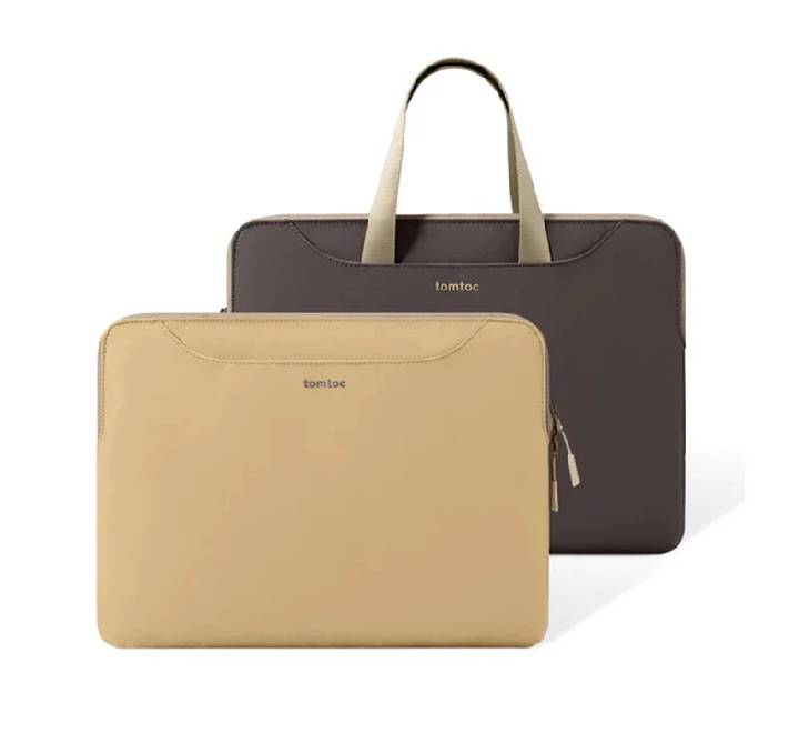 Tomtoc TheHer-A21 Dual-color Laptop Handbag 13.5 Inch (Cookie)