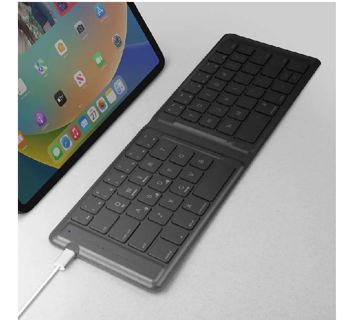 Uniq Forio Foldable Bluetooth Keyboard (Chalk Grey)