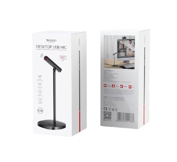 Yesido KR18 Professional Table Microphone (Black)