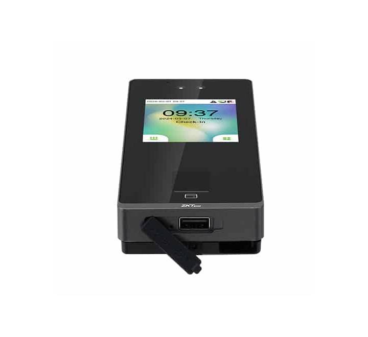 ZKTeco SenseFace 3A IP65 waterproof biometric fingerprint reader in sleek white casing