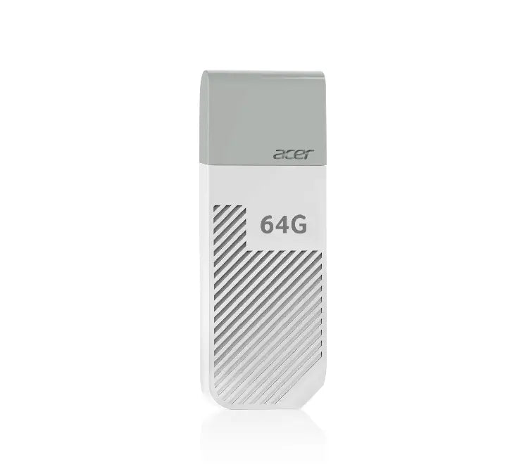 Acer UP300 USB 3.2 Gen 1 Flash Drive with a sleek, lightweight textured body design and cap.