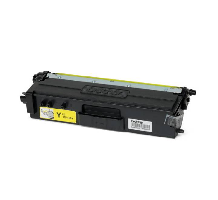 Retail packaging box of the genuine Brother TN-456C cyan high yield toner cartridge.