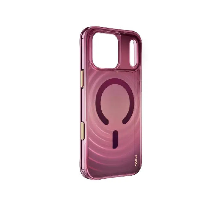 Coehl Véla MagSafe Case for iPhone 18 Series in Berry Haze and Iridescent finishes