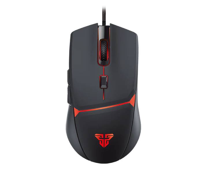 Side view of Fantech Crypto VX7 highlighting its 84g lightweight ergonomic design.