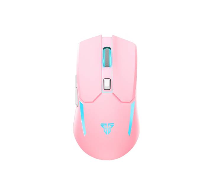 Front view of the Fantech Venom II WGC2 highlighting the Type-C charging port for wired mode use.