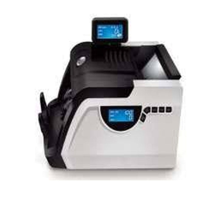Grace GFC-250 commercial banknote counter processing currency in a retail office